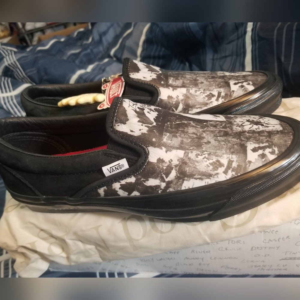 Vans Shoes | Vans Vault x Jim Goldberg Raised by Wolves Slip-On | Color: Black - Picture 5 of 12